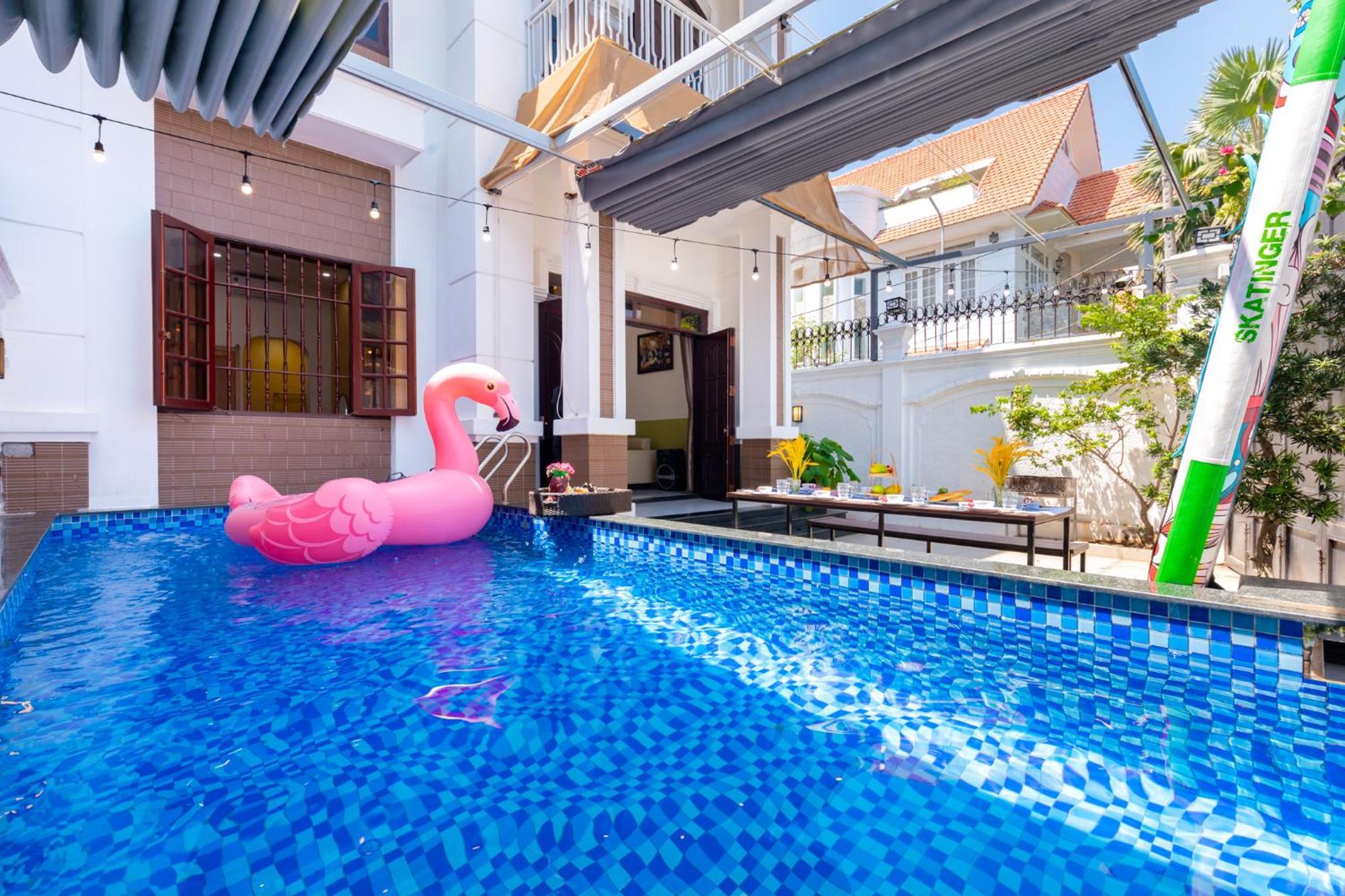 Hoang My Villa - 8 Phong Ngu Bai Sau - Free Bida Karoke 붕타우 외부 사진